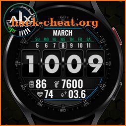 ALX01 Flip Digital Watch Face icon