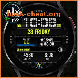 ALX08 LCD Digital Watch Face icon