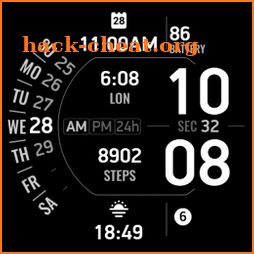 ALX10 Digital Watch Face icon