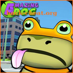 Amazing frog ? in city screenshots icon