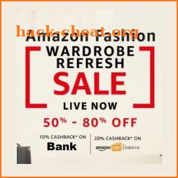 Amazon Wardrobe Refresh Sale | Amazon Fashion Sale icon