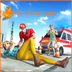 Ambulance Car Rescue Simulator: Rescuing Games icon