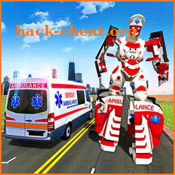 Ambulance Robot City Rescue Game icon