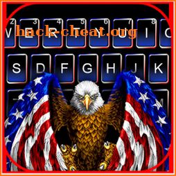 American Eagle Flag Keyboard Theme icon