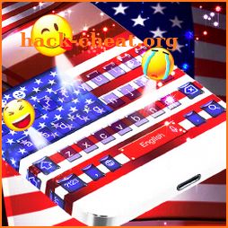 American Flag Emoji Keyboard icon