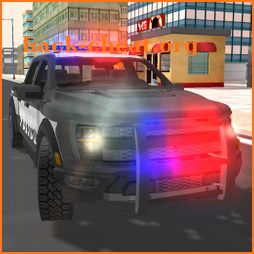 American Police Truck Driving icon