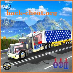 American Trucker simulator: USA Europe truck 3d icon