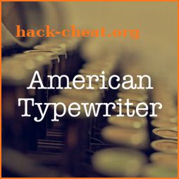 American Typewriter Flipfont icon