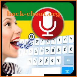 Amharic voice typing keyboard - Speak to type icon