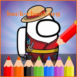 AmongUs Coloring Book icon