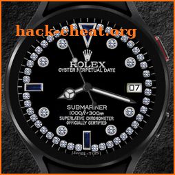 Analog Rolex Black WatchFace icon
