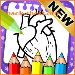 Anatomy Coloring Book - Anatomy Coloring Pages icon