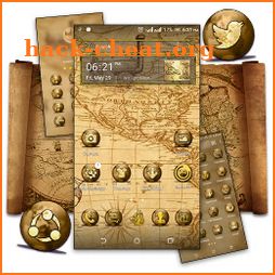 Ancient Map Launcher Theme icon