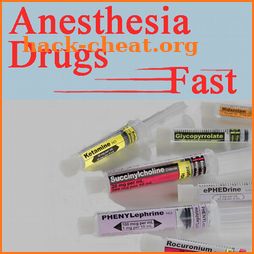 Anesthesia Drugs Fast icon