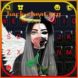 Angel Devil Keyboard Background icon