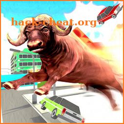 Angry Bull Simulator City Attack : Bull Rampage icon