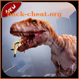 Angry Dinosaur Simulator Games: City Attack 3D icon