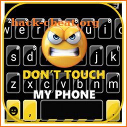 Angry Face 3D Emoji Keyboard Theme icon