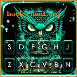 Angry Owl Art Keyboard Theme icon