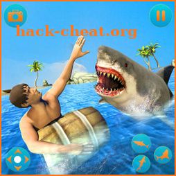 Angry Shark Attack Simulator 2019 icon