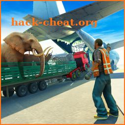 Animal Truck Transporter Cargo Airplane icon