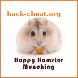 Animal Wallpaper Happy Hamster Munching Theme icon