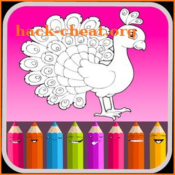 Animals Coloring Book & Drawing Book For Kids icon