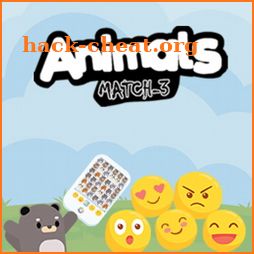 Animals match 3 icon