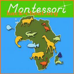 Animals of Africa - Montessori Geography for Kids icon
