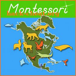 Animals of North America - Montessori Geography icon
