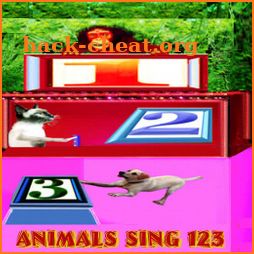 Animals sing 123 icon