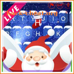 Animated Christmas Keyboard Theme icon