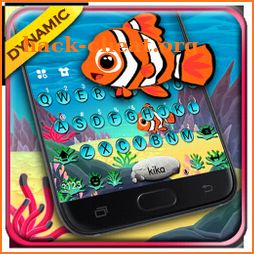 Animated Crown Fish Keyboard Theme icon