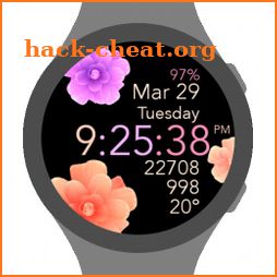 Animated Flowers Watch Face icon