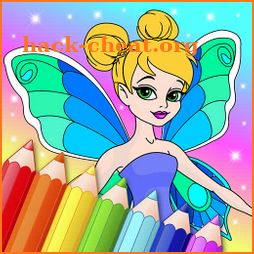 Animated Shining Coloring Book For Little Fairies icon