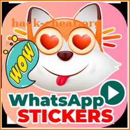 Animated Stickers For WhatsApp - WAStickerApps icon