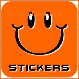 Animated stickers world icon