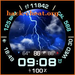 Animated Weather forecast EC52 icon