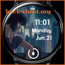 Anime Girl(Watch Face)Animated icon