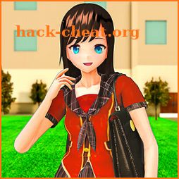 Anime High School YUMI Girl 3D icon