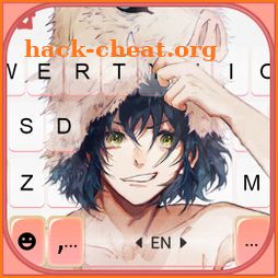 Anime Maskman Keyboard Background icon