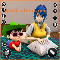 Anime Mother Single Mom Sim 3D icon