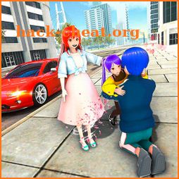 Anime Mother Virtual Family 3D icon