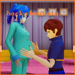 Anime Pregnant Mother sim game icon