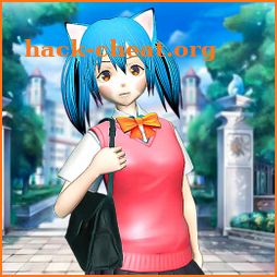 Anime Sakura High School Girl 3D icon