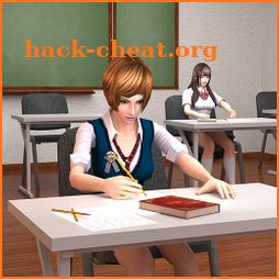 Anime School Girl Simulator High school Games 2020 icon