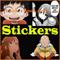 Anime stickers WhatsApp-Cartoon emoji. icon
