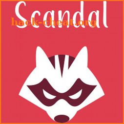 Anonymous chat rooms. Scandal icon