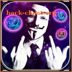 Anonymous, Hacker, Mask Themes & Wallpapers icon