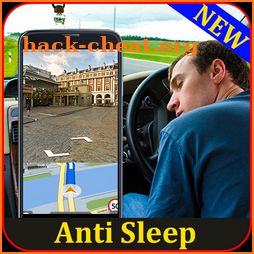 Anti-sleep Driving Alert Route Map icon
